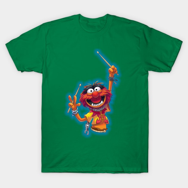 Animal de la bateria T-Shirt by w.d.roswell